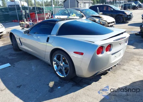 2008 Chevrolet Corvette из США, поврежденный, VIN 1G1YY26W585109340
